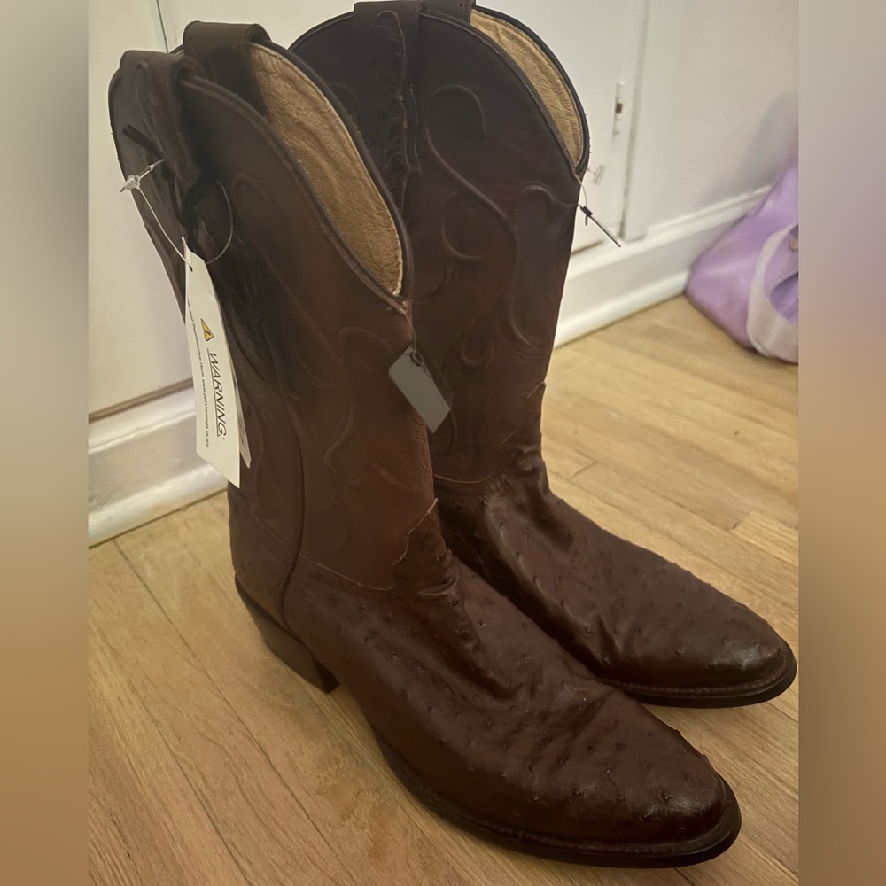 Cody James ostrich boots